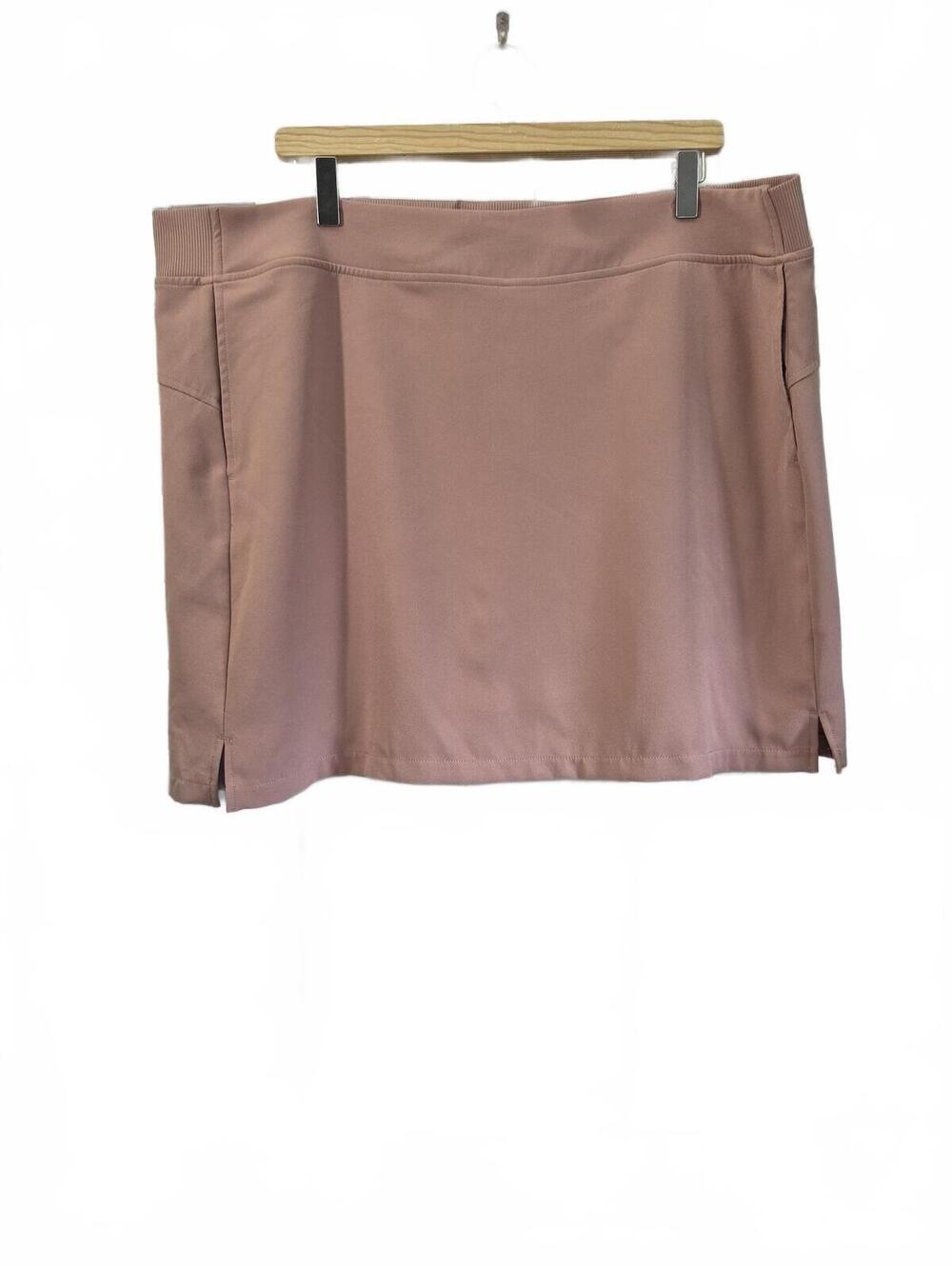 32 Degrees Cool Ladies Athletic Skort Golf Tennis Pockets Color Soft Mauve